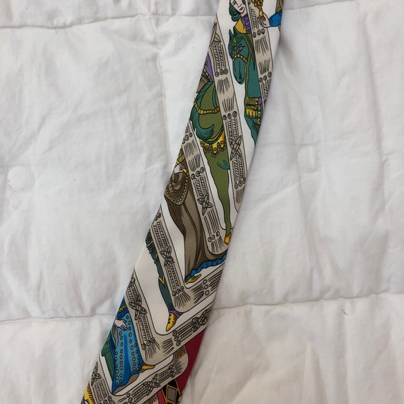 Hermes VTG Tie 80s Authentic - Picture 7 of 8